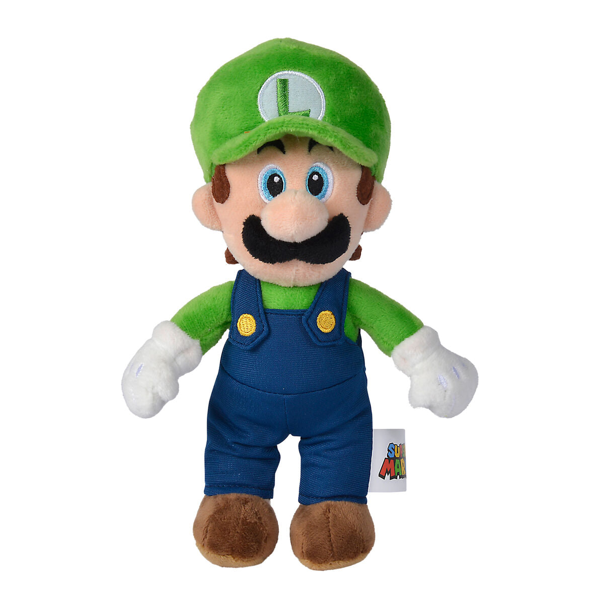 Imagen de Peluche Luigi Super Mario Nintendo 20Cm parte de nuestra colección en Espadas y más, sitio oficial.