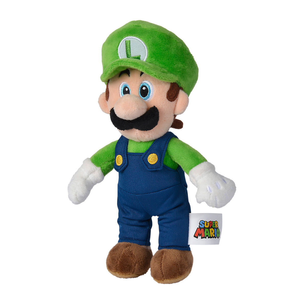 Imagen de Peluche Luigi Super Mario Nintendo 20Cm parte de nuestra colección en Espadas y más, sitio oficial.