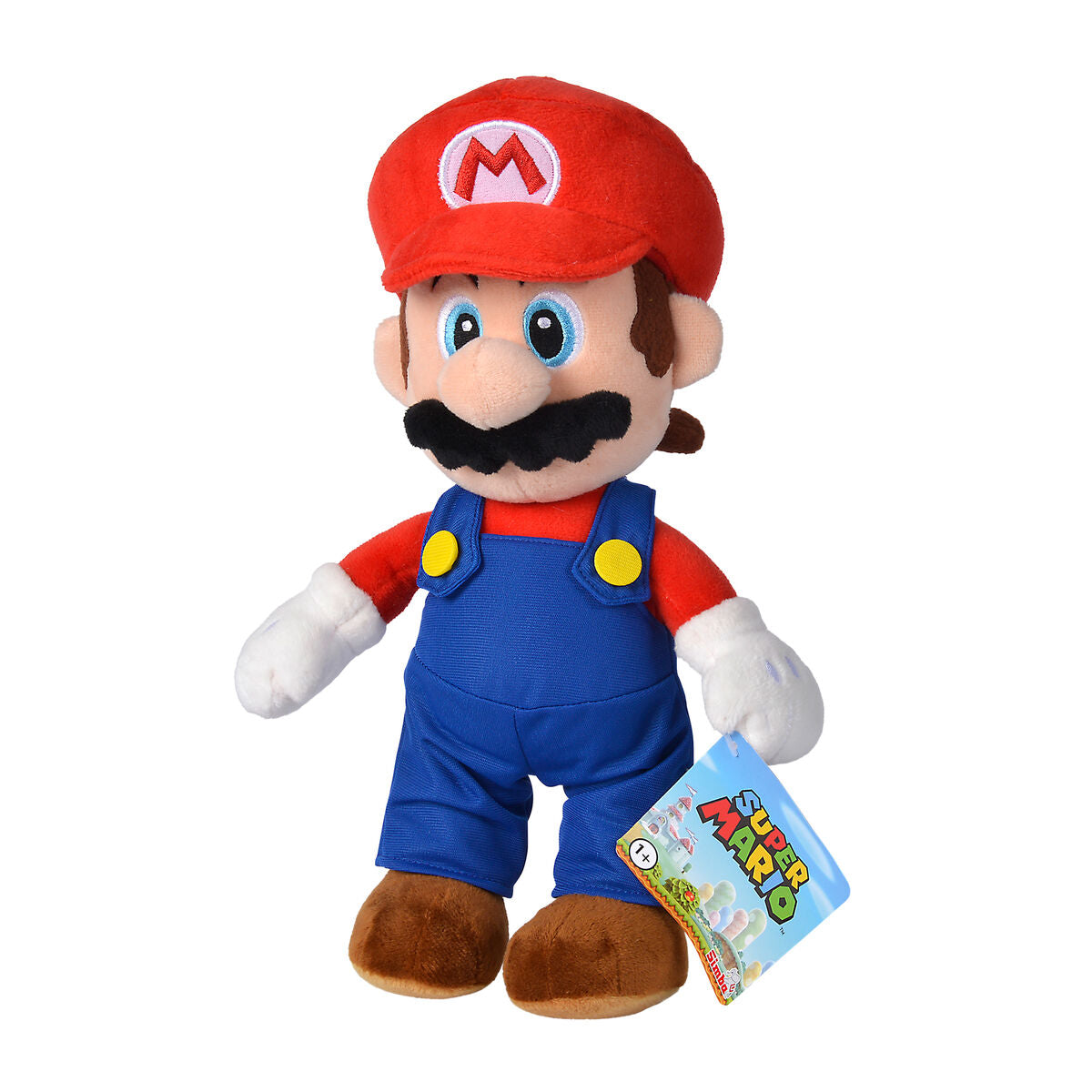 Imagen de Peluche Mario Super Mario Bros 30Cm parte de nuestra colección en Espadas y más, sitio oficial.