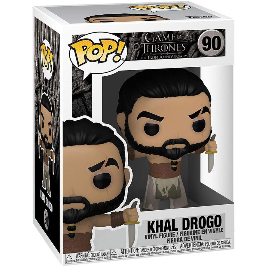 Imagen de Figura Pop Juego De Tronos Khal Drogo With Daggers parte de nuestra colección en Espadas y más, sitio oficial.