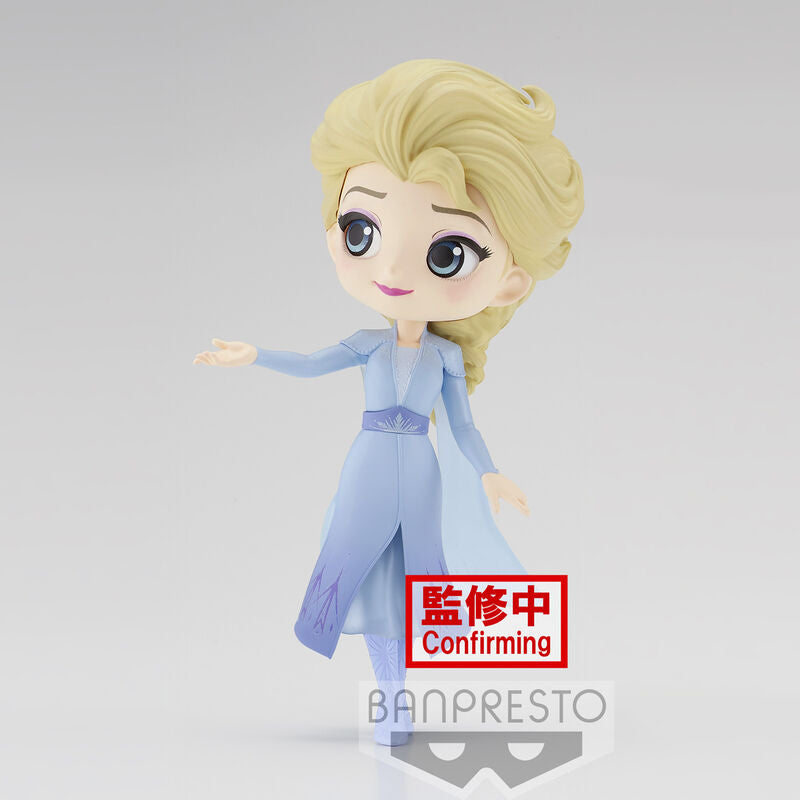 Imagen 1 - Figura Elsa Ver.a Frozen 2 Disney Characters Q Posket 14Cm