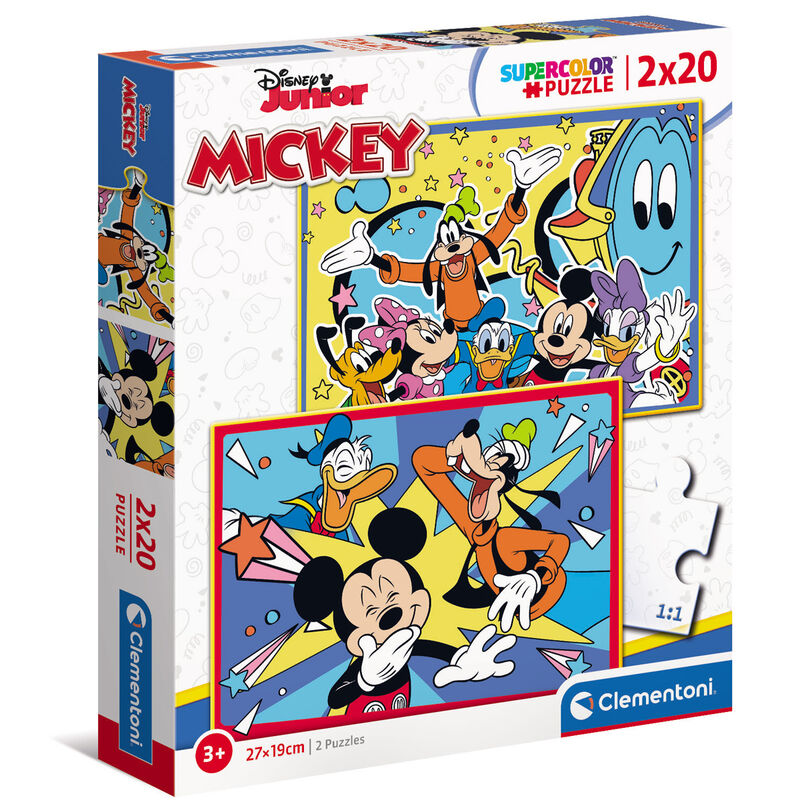 Imagen 1 - Puzzle Mickey Disney 2X20pzs