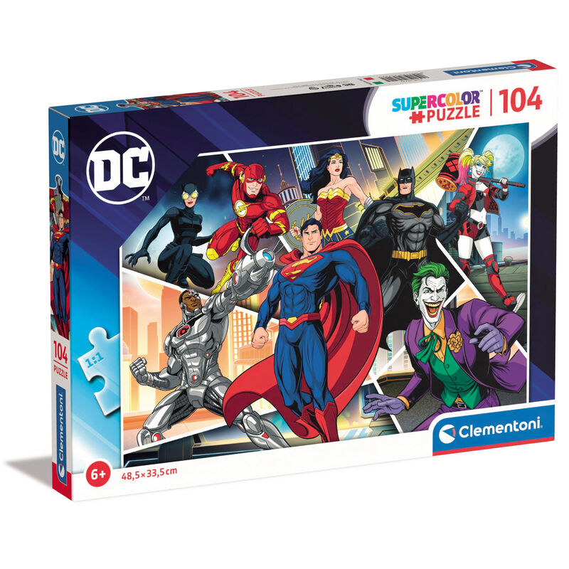 Imagen 1 - Puzzle Superheroes Dc Comics 104Pzs