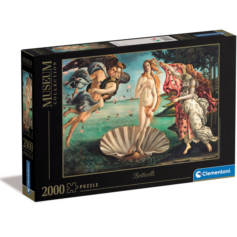 Imagen de Puzzle El Nacimiento De Venus Botticelli 2000Pzs parte de nuestra colección en Espadas y más, sitio oficial.