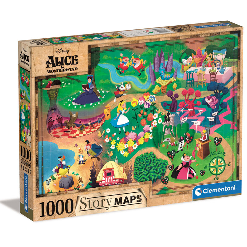 Imagen 1 - Puzzle Alicia En El Pais De Las Maravillas Disney 1000Pzs