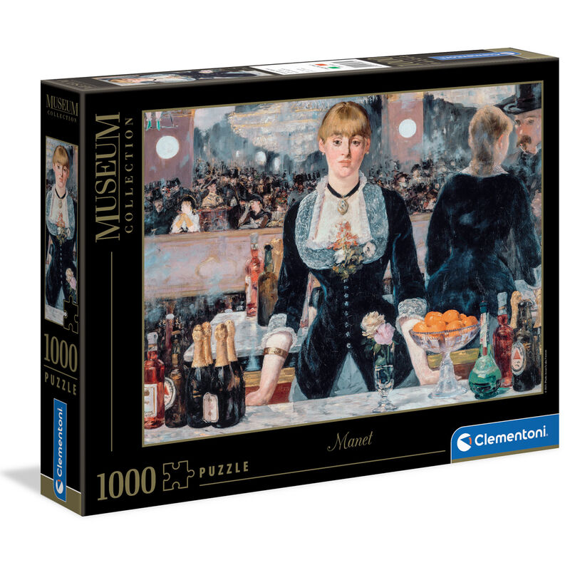 Imagen 1 - Puzzle Al Bar De La Folies Bergere Manet 1000Pzs