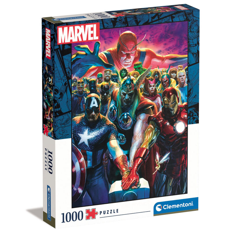 Imagen de Puzzle Vengadores Avengers Marvel 1000Pzs parte de nuestra colección en Espadas y más, sitio oficial.