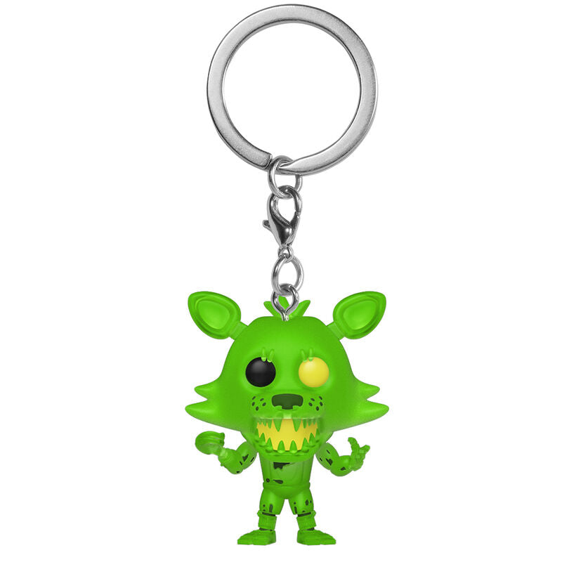 Imagen de Llavero Pocket Pop Five Nights At Freddys Radioactive Foxy parte de nuestra colección en Espadas y más, sitio oficial.