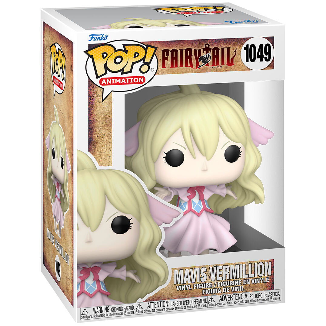 Imagen de Figura Pop Fairy Tail Mavis Vermillion parte de nuestra colección en Espadas y más, sitio oficial.