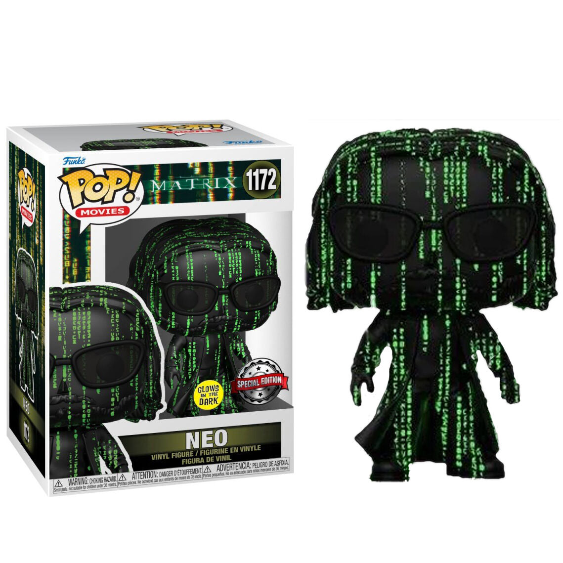 Imagen de Figura Pop The Matrix Neo Exclusive parte de nuestra colección en Espadas y más, sitio oficial.