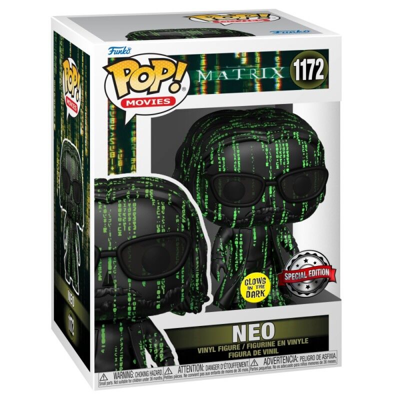 Imagen de Figura Pop The Matrix Neo Exclusive parte de nuestra colección en Espadas y más, sitio oficial.