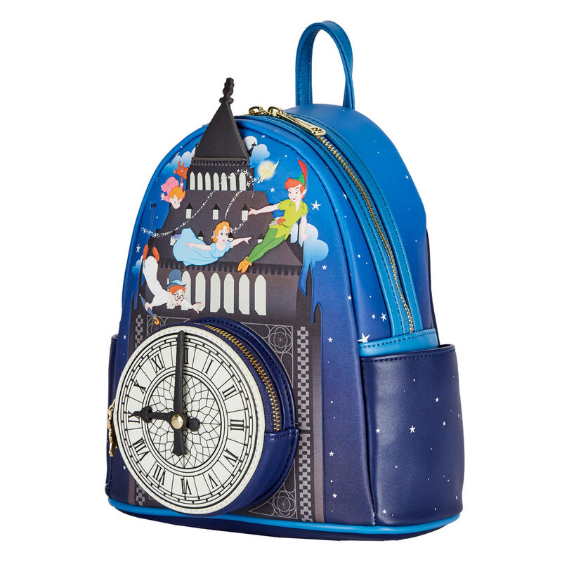Imagen 3 - Mochila Reloj Peter Pan Disney Loungefly 26Cm
