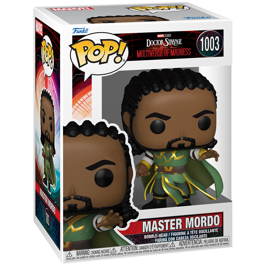 Imagen de Figura Pop Doctor Strange Multiverse Of Madness Master Mordo parte de nuestra colección en Espadas y más, sitio oficial.