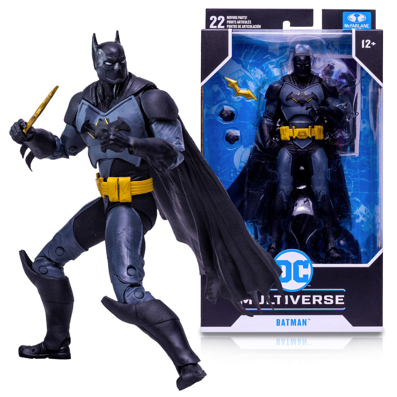 Imagen de Figura Batman Multiverse Dc Comics 18Cm parte de nuestra colección en Espadas y más, sitio oficial.