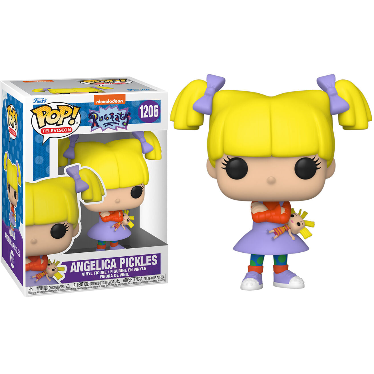 Imagen de Figura Pop Rugrats Angelica Pickles parte de nuestra colección en Espadas y más, sitio oficial.