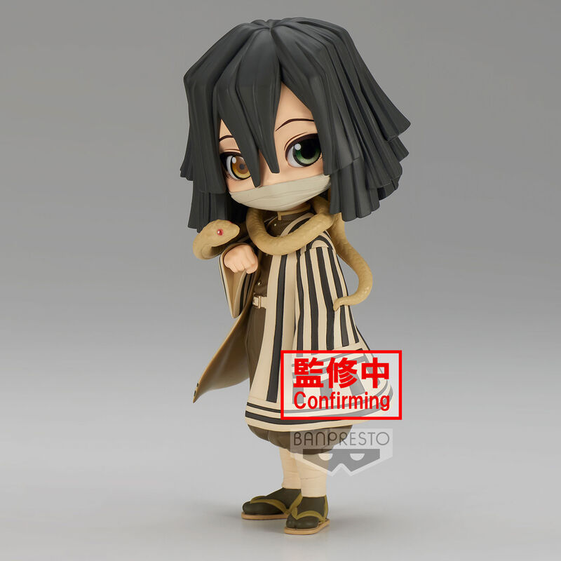 Imagen 1 - Figura Obanai Iguro Ver.b Demon Slayer Kimetsu No Yaiba Q Posket 14Cm