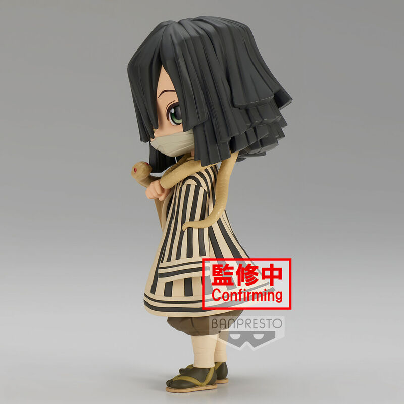 Imagen 3 - Figura Obanai Iguro Ver.b Demon Slayer Kimetsu No Yaiba Q Posket 14Cm