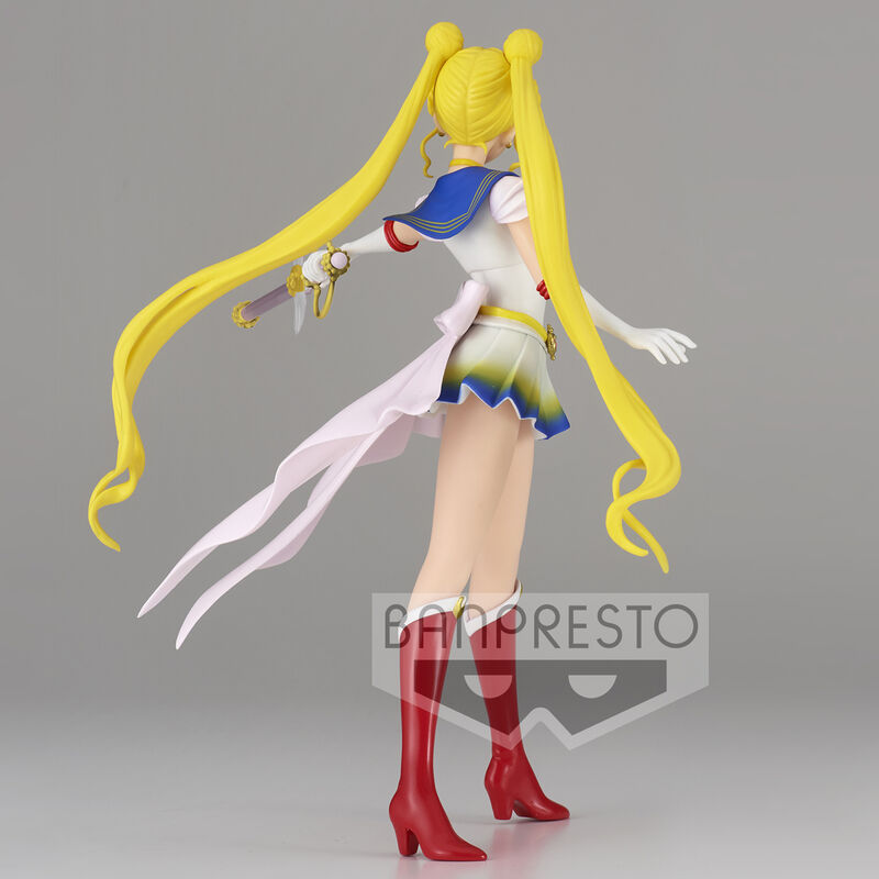 Imagen 4 - Figura Super Sailor Moon Ver.a Glitter Glamours Pretty Guardian Eternal The Movie Sailor Moon 23Cm