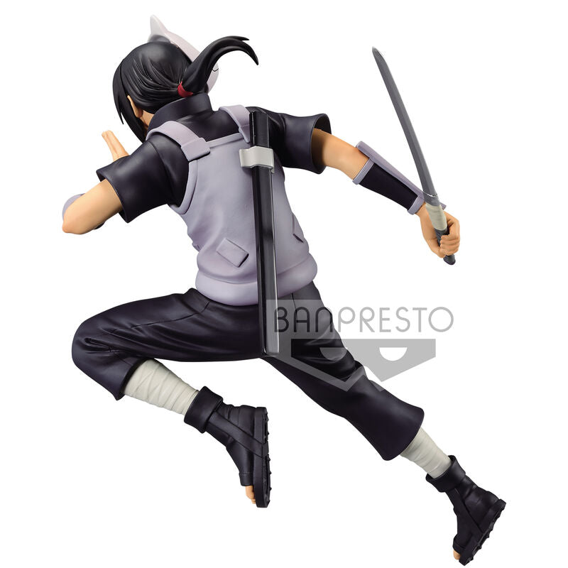 Imagen de Figura Uchiha Itachi Vibrations Stars Naruto Shippuden 16Cm parte de nuestra colección en Espadas y más, sitio oficial.