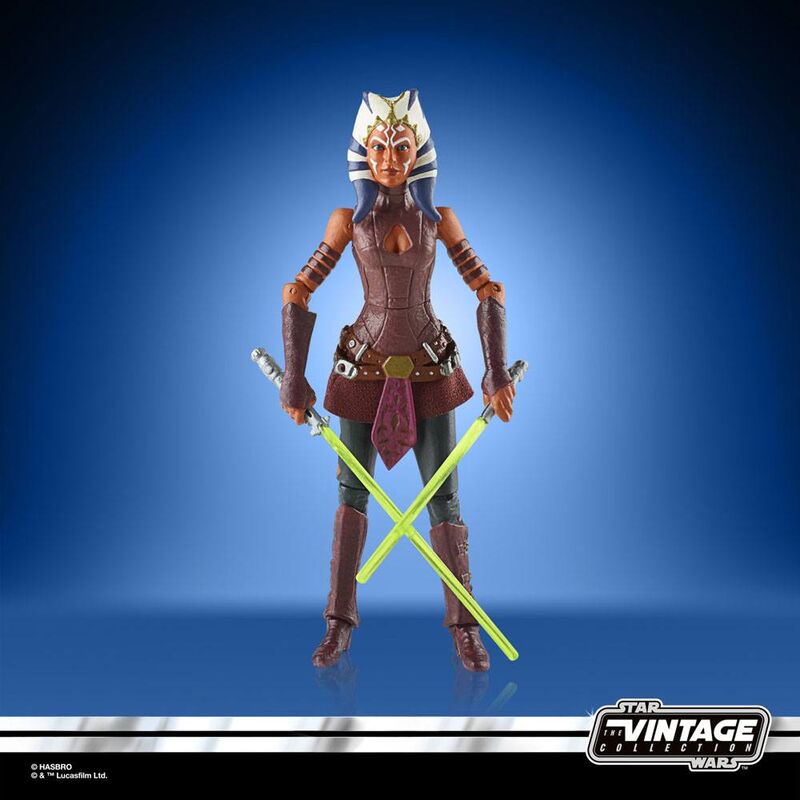 Imagen 5 - Figura Ahsoka Tano The Clone Wars Star Wars Vintage Collection 9,5Cm