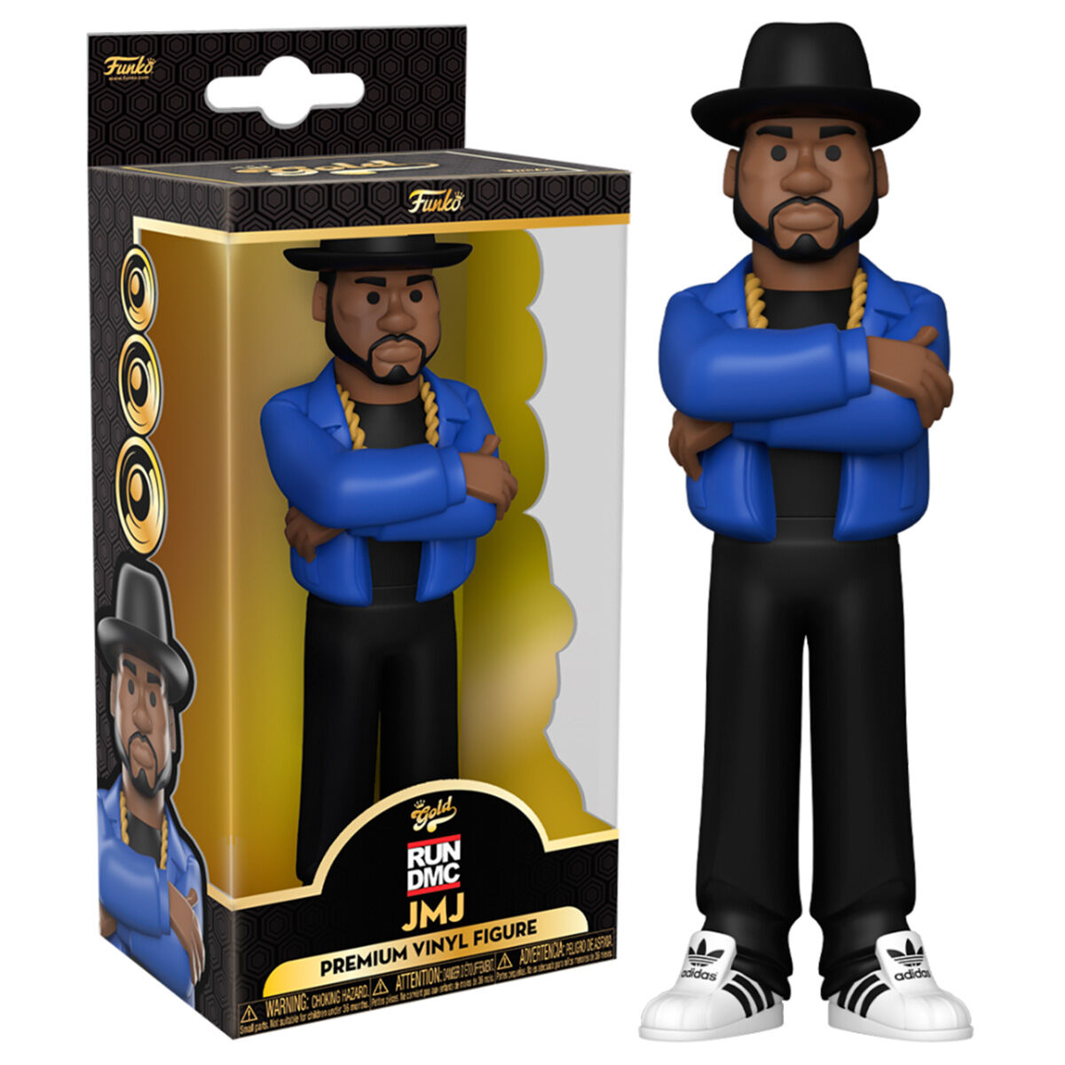 Imagen 1 - Figura Vinyl Gold Run Dmc Jam Master Jay
