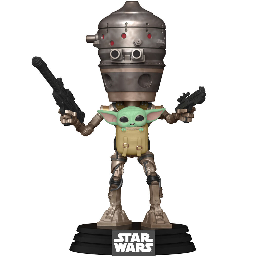 Imagen 3 - Set Figura Pop & Tee Star Wars Ig-11 With The Child Exclusive M
