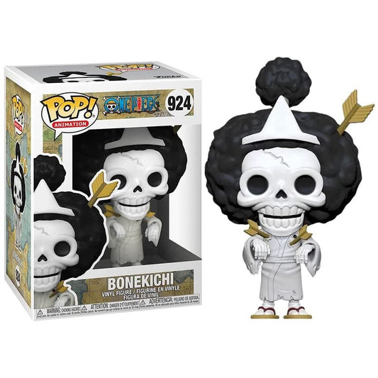 Imagen de Figura Pop One Piece Brook Bonekichi parte de nuestra colección en Espadas y más, sitio oficial.
