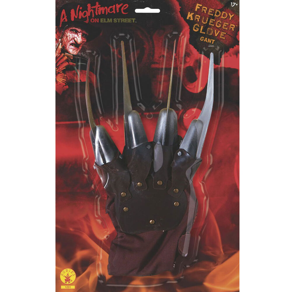 Imagen 1 - Guante Freddy Krueger Pesadilla En Elm Street Adulto
