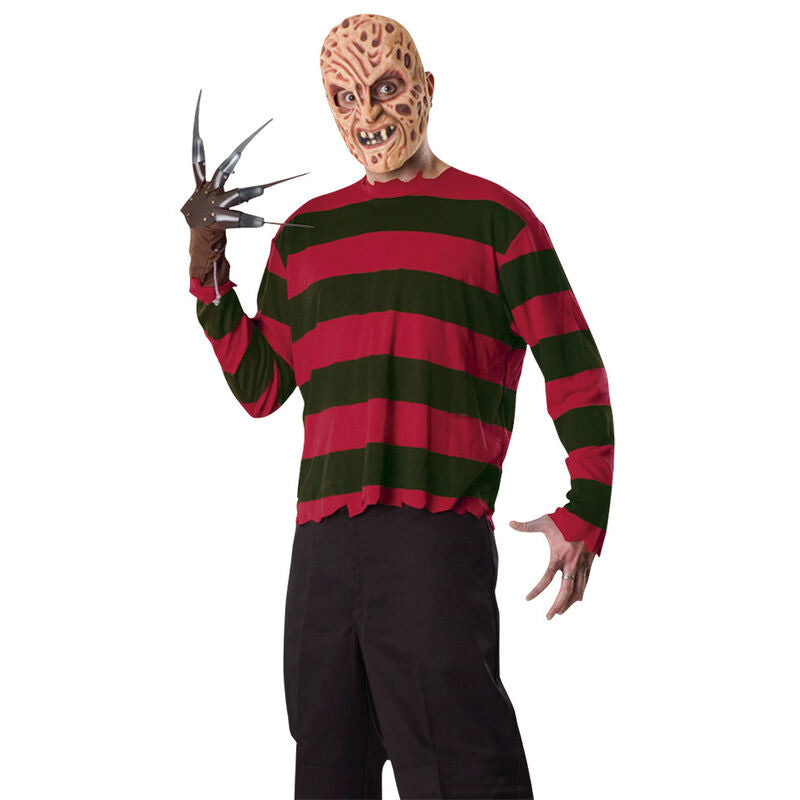 Imagen de Kit Disfraz Freddy Krueger Pesadilla En Elm Street Adulto parte de nuestra colección en Espadas y más, sitio oficial.