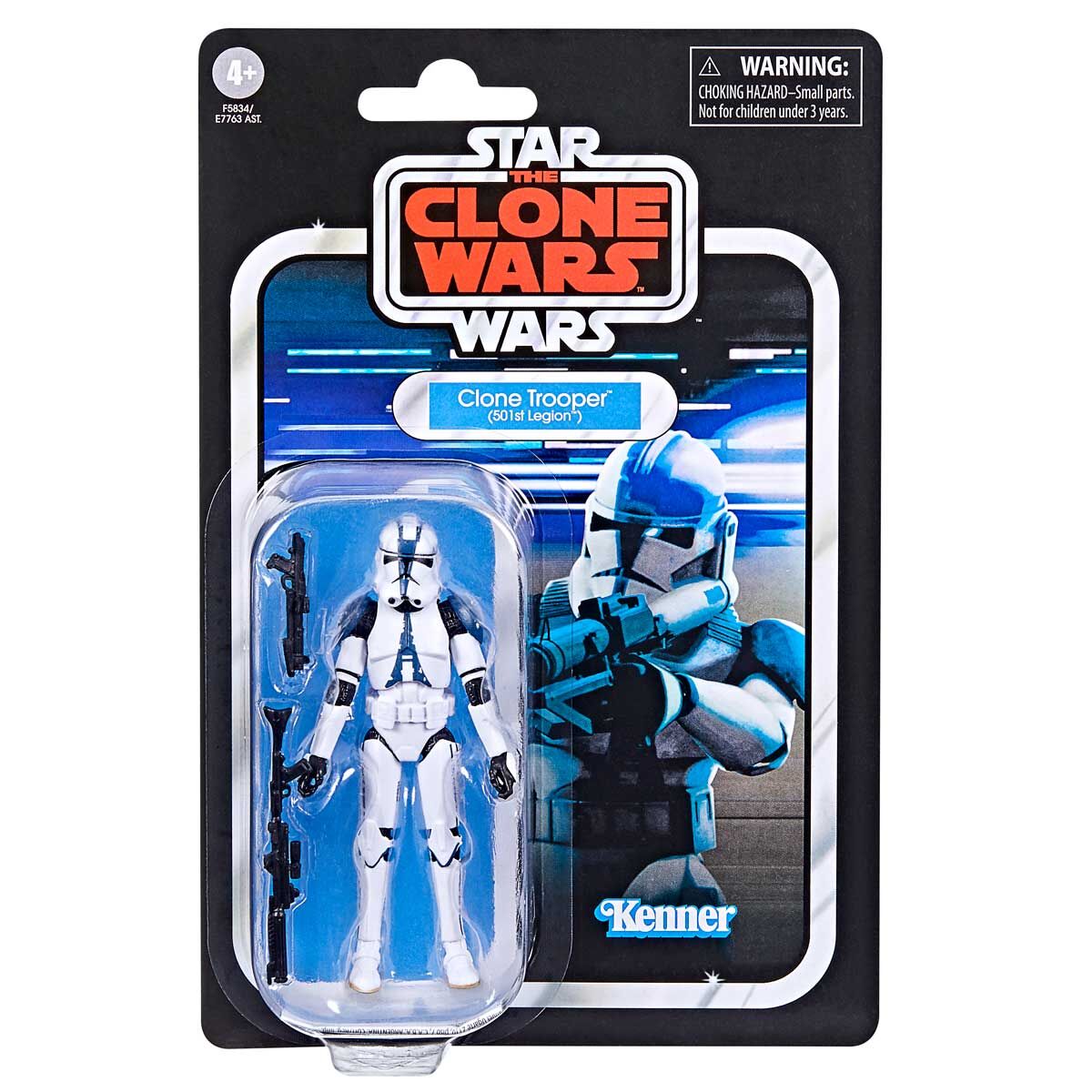 Imagen 1 - Figura Clone Trooper 501St Legion Star Wars The Clone Wars 9,5Cm