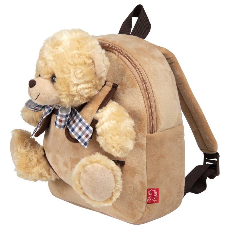 Imagen 2 - Mochila + Peluche Oso Belly 26Cm