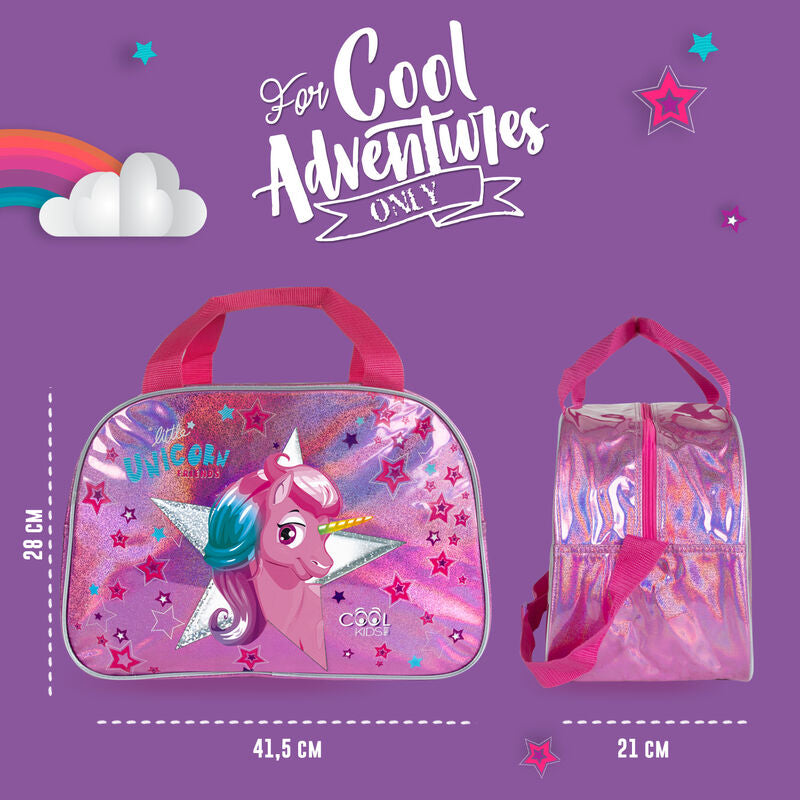 Imagen 3 - Bolsa Deporte Unicornio 41Cm