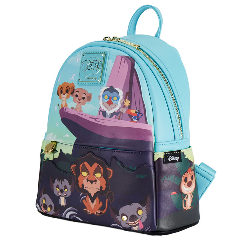 Imagen de Mochila Roca Del Orgullo El Rey Leon Disney Loungefly 26Cm parte de nuestra colección en Espadas y más, sitio oficial.