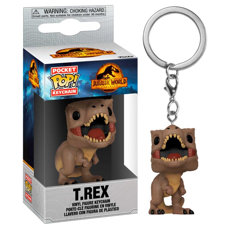 Imagen 1 - Llavero Pocket Pop Jurassic World 3 T-rex