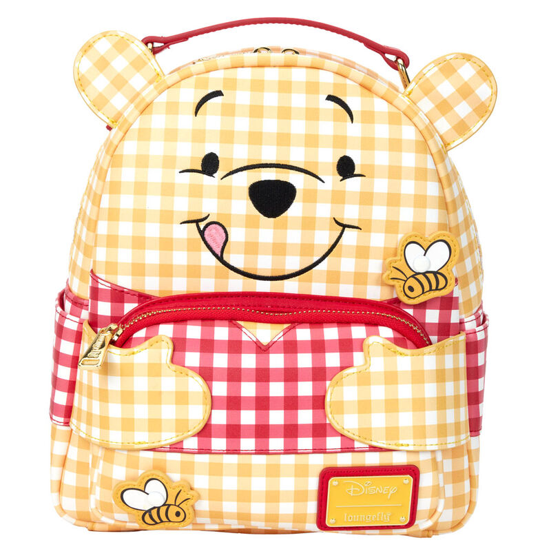 Imagen 1 - Mochila Gingham Winnie The Pooh Disney Loungefly 25Cm
