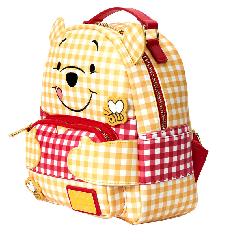Imagen 2 - Mochila Gingham Winnie The Pooh Disney Loungefly 25Cm