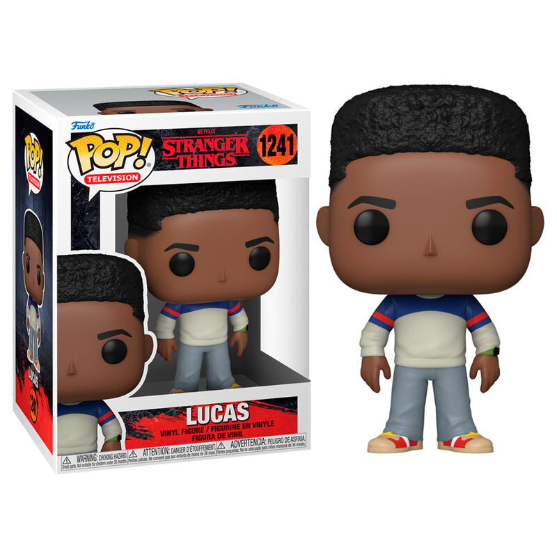 Imagen de Figura Pop Stranger Things Lucas parte de nuestra colección en Espadas y más, sitio oficial.