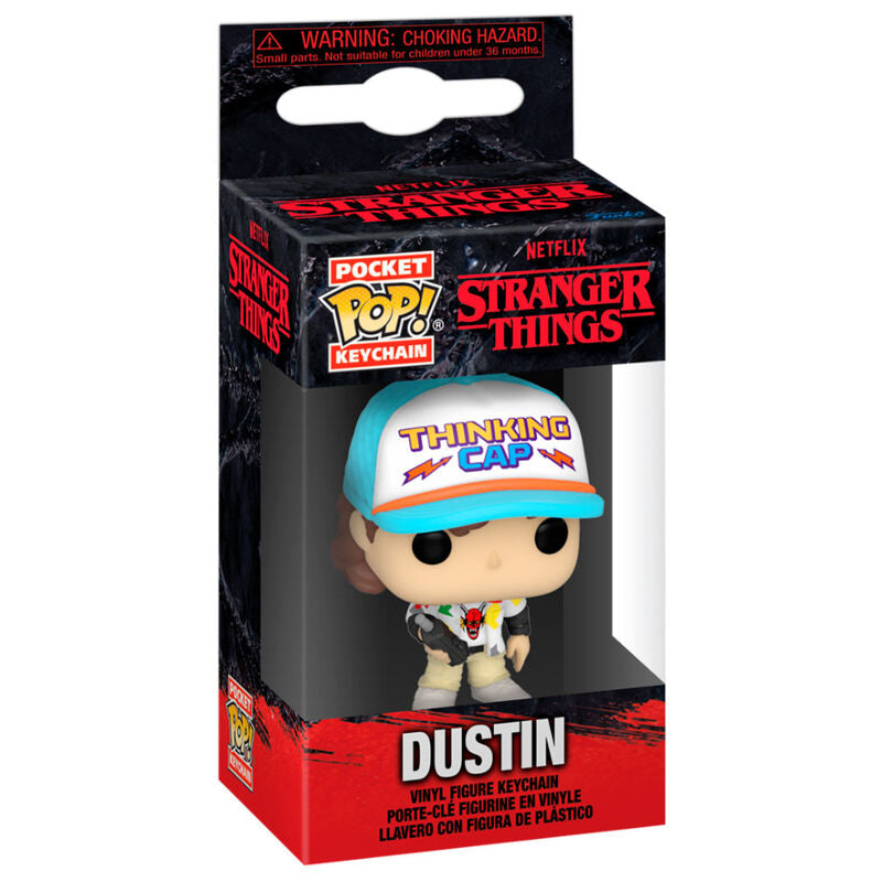 Imagen de Llavero Pocket Pop Stranger Things Dustin parte de nuestra colección en Espadas y más, sitio oficial.