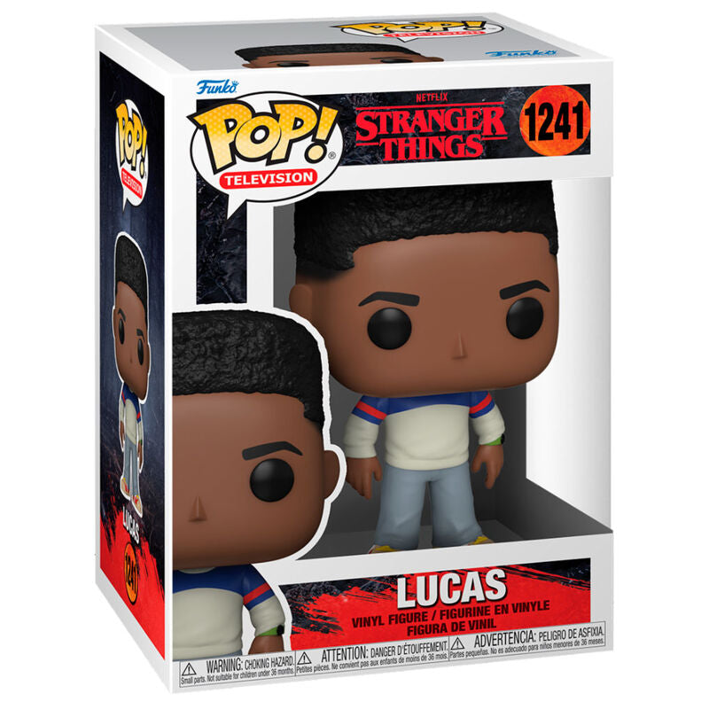 Imagen de Figura Pop Stranger Things Lucas parte de nuestra colección en Espadas y más, sitio oficial.