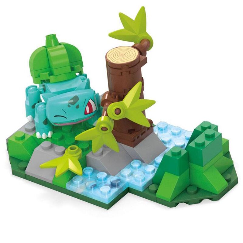 Imagen 3 - Kit Construccion Mega Construx Bulbasaur Forest Fun Pokemon 82Pzs