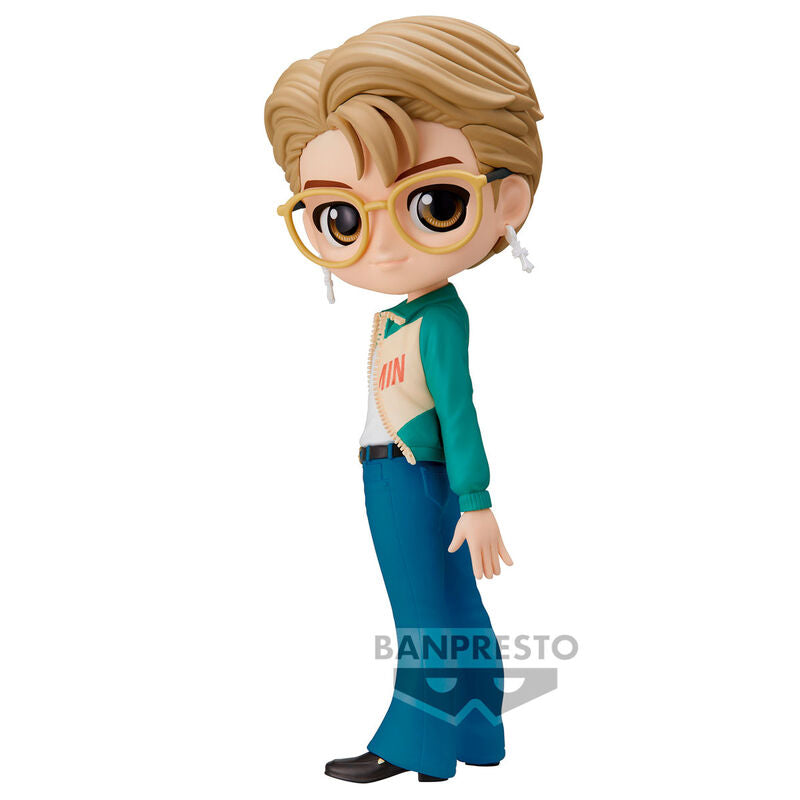 Imagen de Figura Jimin Tinytan Dynamite Q Posket A 14Cm parte de nuestra colección en Espadas y más, sitio oficial.