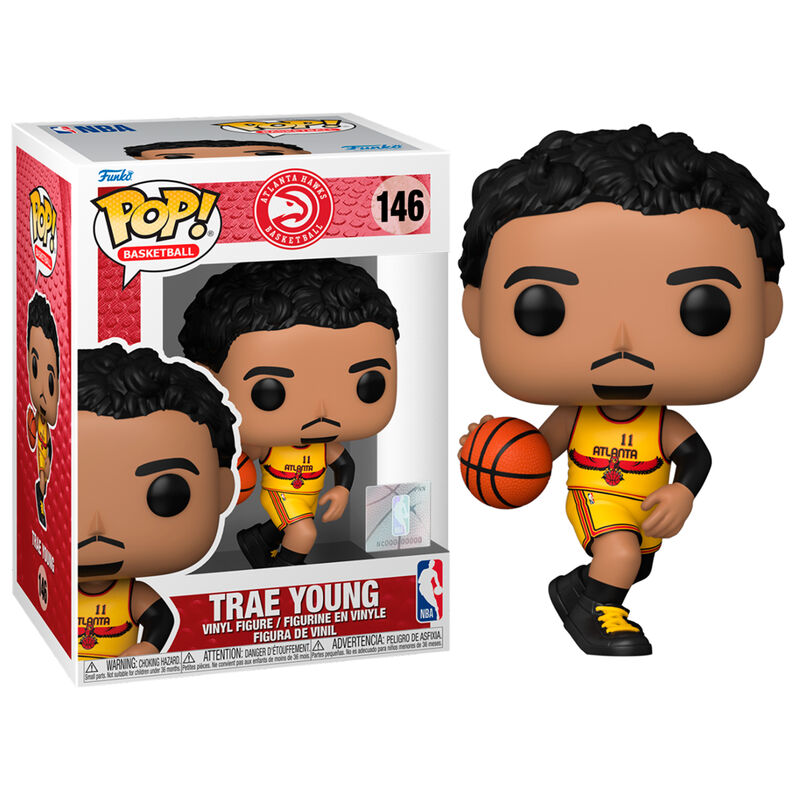Imagen 1 - Figura Pop Nba Hawks Trae Young