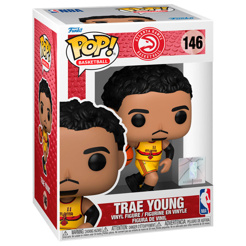 Imagen 2 - Figura Pop Nba Hawks Trae Young