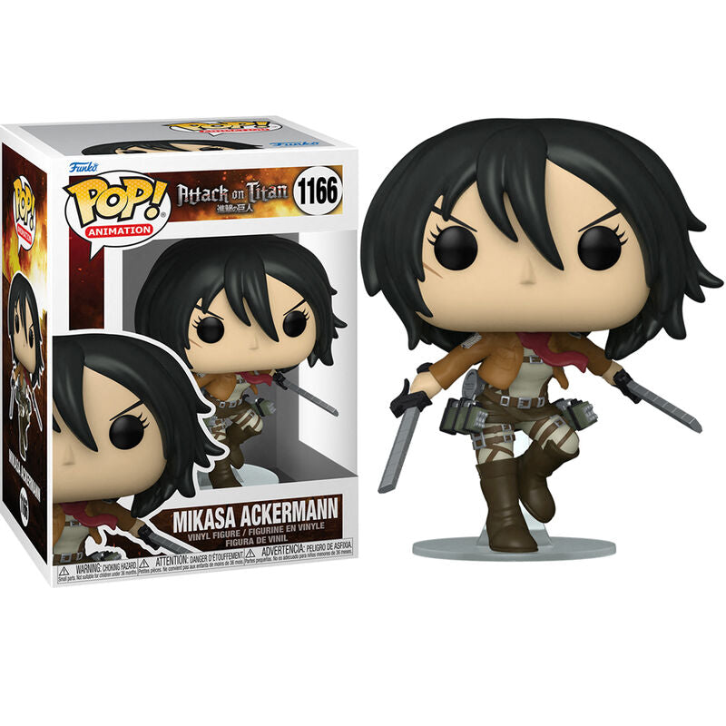 Imagen de Figura Pop Attack On Titan Mikasa Ackermann parte de nuestra colección en Espadas y más, sitio oficial.