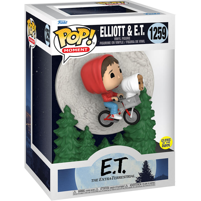 Imagen de Figura Pop E.t El Extraterrestre 40Th Elliott & E.t Flying parte de nuestra colección en Espadas y más, sitio oficial.