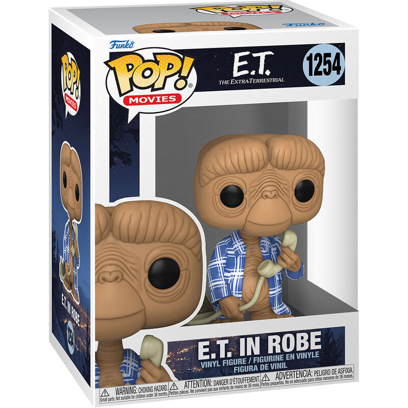 Imagen 3 - Figura Pop E.t El Extraterrestre 40Th E.t In Robe