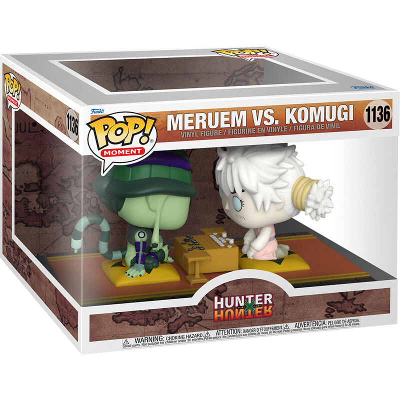 Imagen de Figura Pop Hunter X Hunter Komugi Vs Meruem parte de nuestra colección en Espadas y más, sitio oficial.