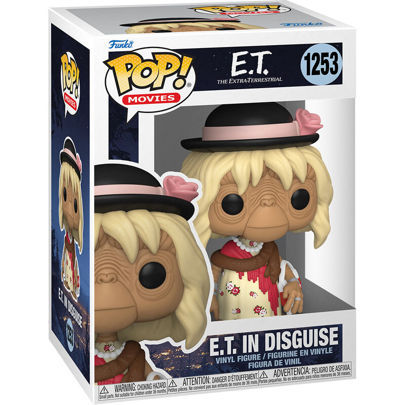 Imagen 3 - Figura Pop E.t El Extraterrestre 40Th E.t In Disguise