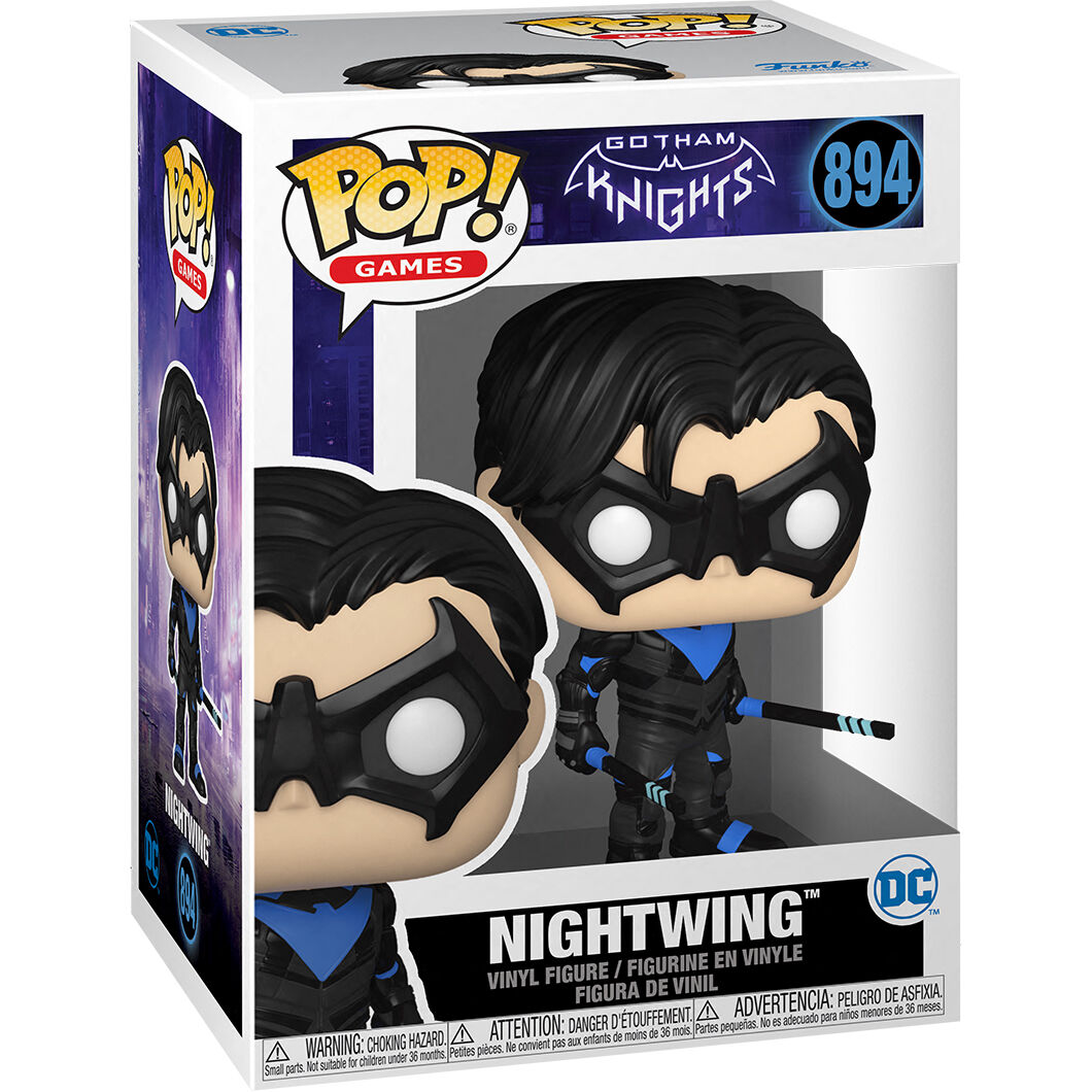 Imagen de Figura Pop Dc Comics Gotham Knights Nightwing parte de nuestra colección en Espadas y más, sitio oficial.