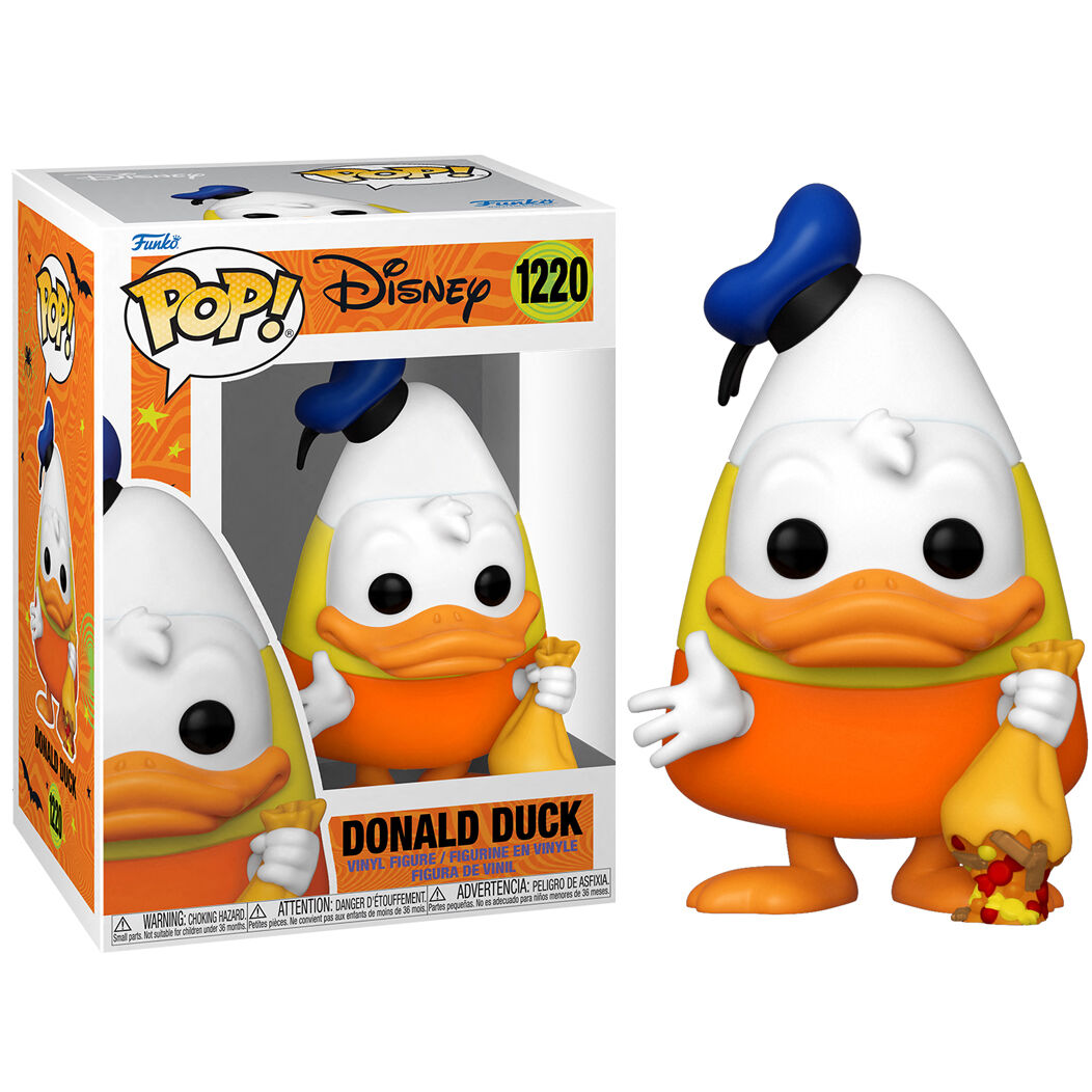 Imagen de Figura Pop Disney Truco Trato Donald Duck parte de nuestra colección en Espadas y más, sitio oficial.